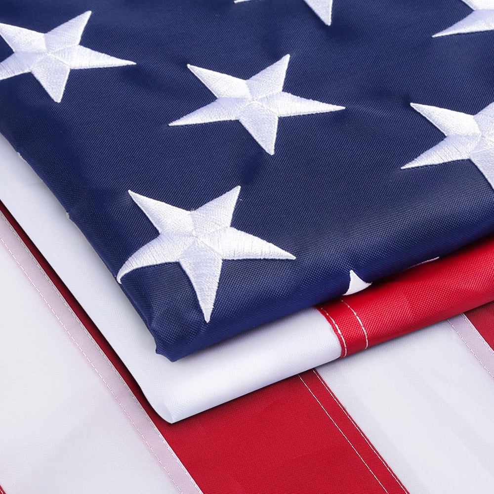 American Flag, USA Flags for Outdoor Indoor, 300D Heavy Duty Durable, Deluxe ...