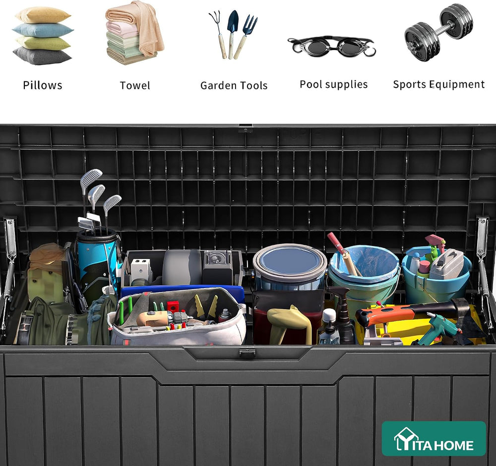 YITAHOME 80 Gallon Outdoor Storage Box