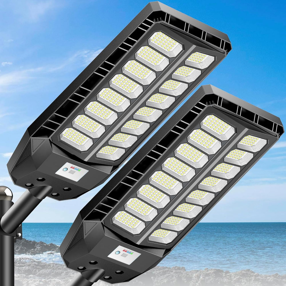 Deepn Ultra Bright Solar Lights Outdoor 8000W with Motion Sensor, TW003