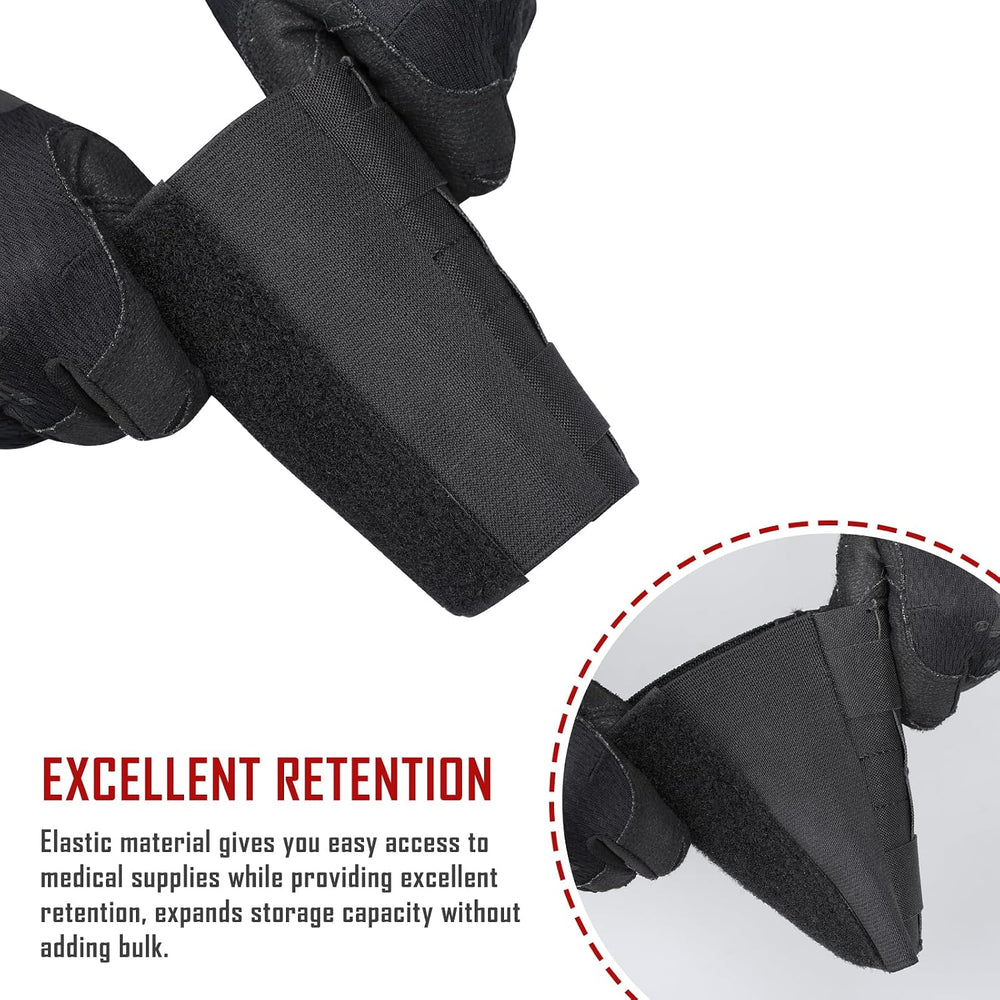 LIVANS Molle IFAK Micro Trauma Pouch, Tactical First Aid Belt Bag