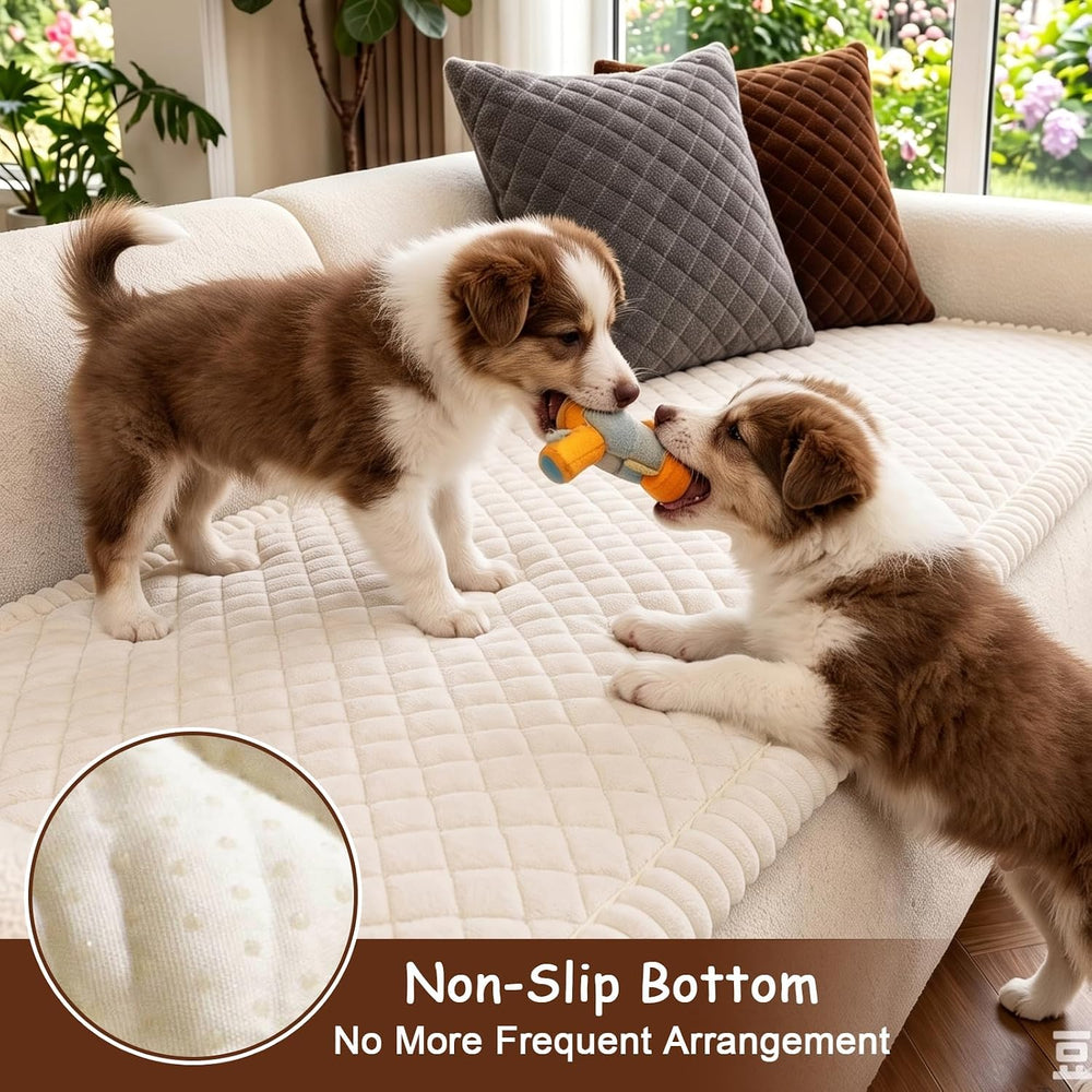 Waterproof Couch Cover for Dogs, Washable Soft Sofa Protector