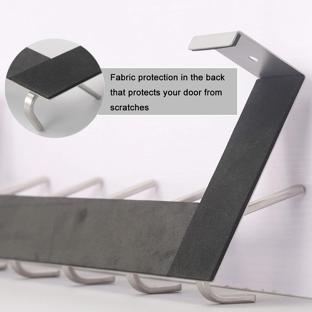 WEBI Over The Door Hook White,Over The Door Towel Rack,Door Hanger,Door Coat ...