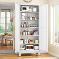 GAIOUS 75.2" Tall Pantry Cabinet,Kitchen Pantry Storage Cabinet with 2 Door