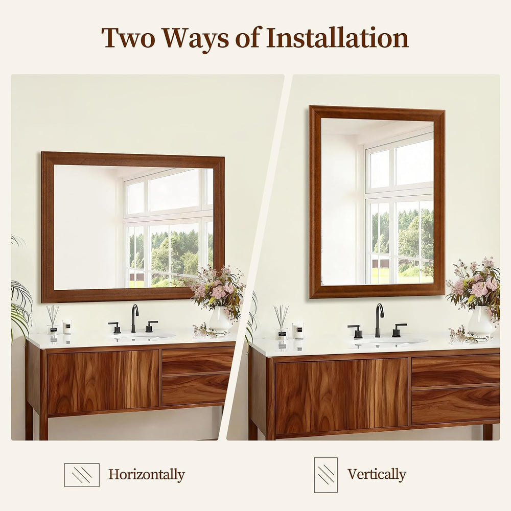 Tanmicoshomy 30x40 Inch Large Bathroom Vanity Rectangle Mirrors for Wall