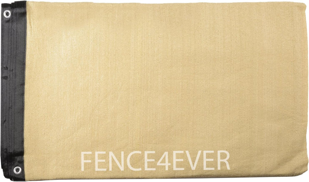 4'x50' 4ft Tall 3rd Gen Tan Beige Fence Privacy Screen Windscreen Sha...