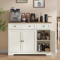 VASAGLE Buffet Cabinet, Sideboard, 3 Doors, 42.1 x 15.8 x 31.8 Inches