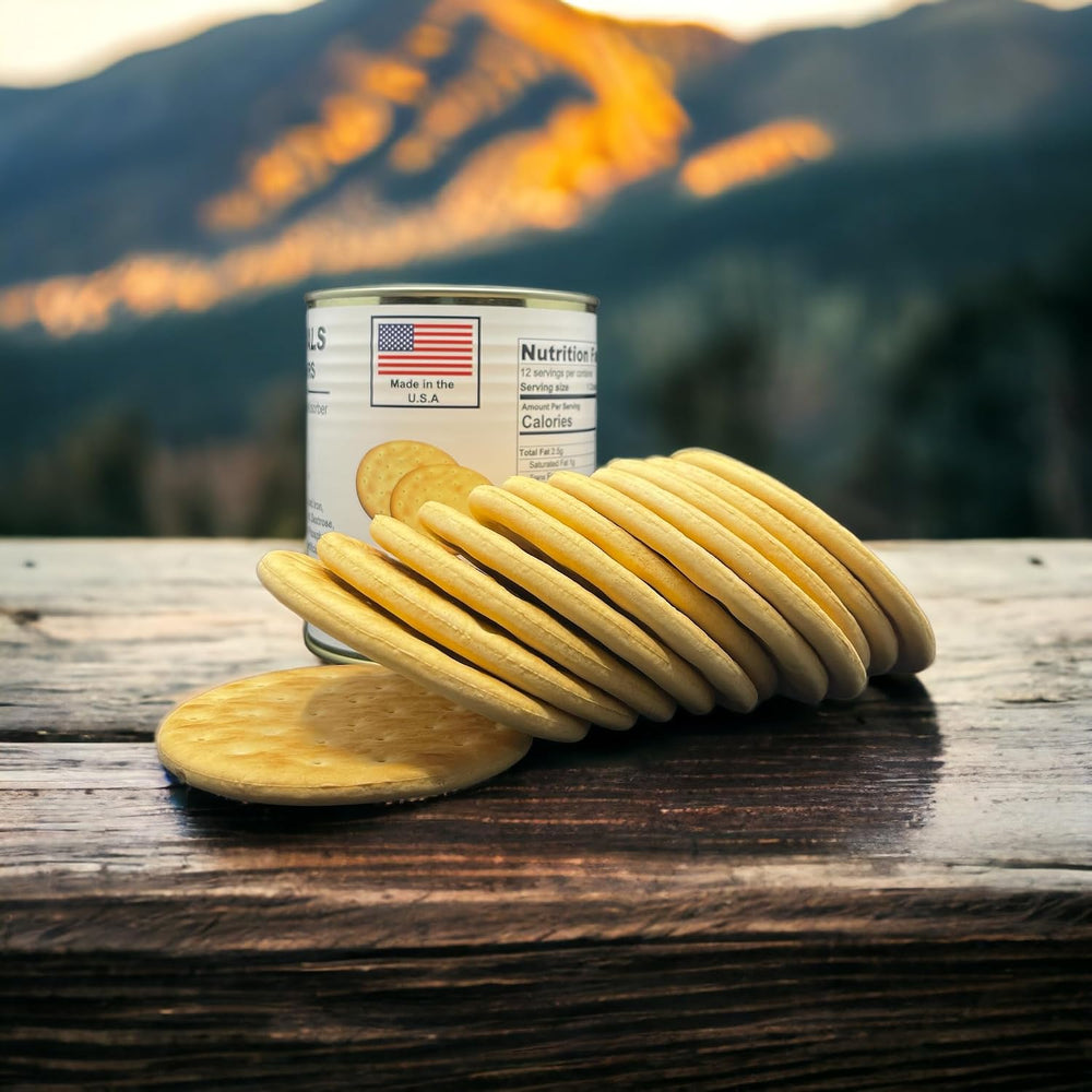 Future Essentials Survival Crackers – #2.5 Can, 30-Year Shelf Life, 1-Pack