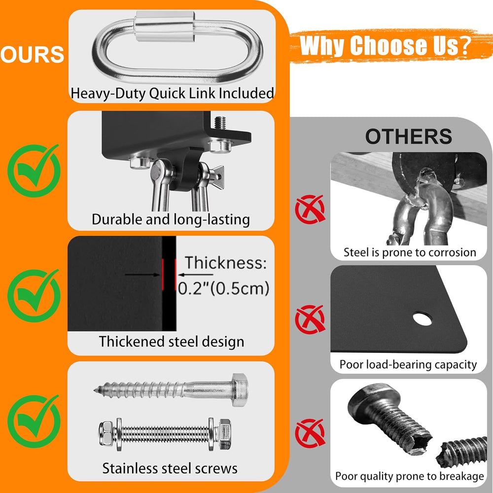 Heavy Bag & Punching Bag Hanger, Wall, Ceiling, Beam Mount Options