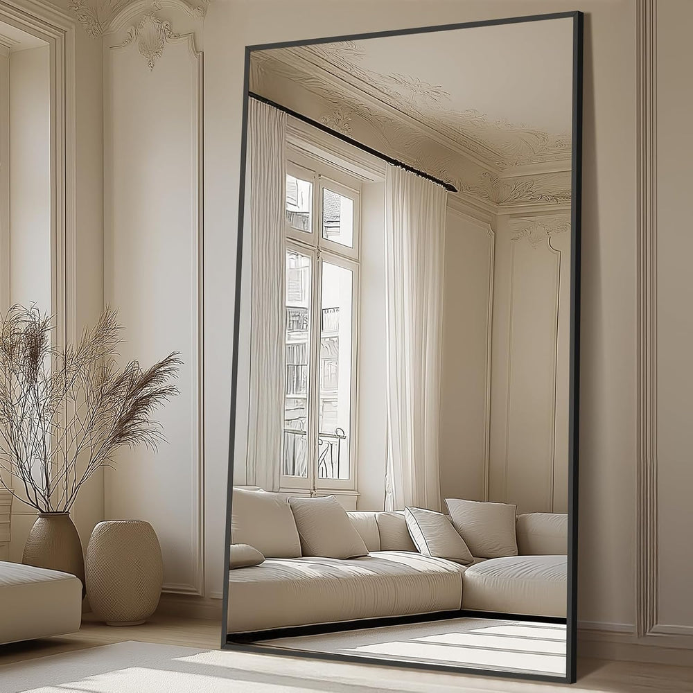 MELOMOIR 82"x44" Oversized Mirror Full Length, Floor Mirror for Gym...