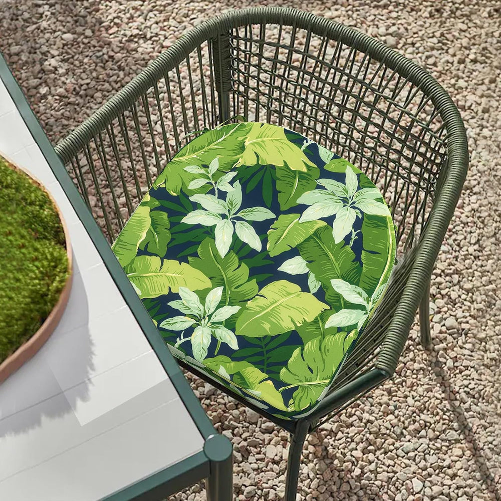 DYTXIII Outdoor Chair Cushions Set of 2, 19"x19"x2.5" Water Re...