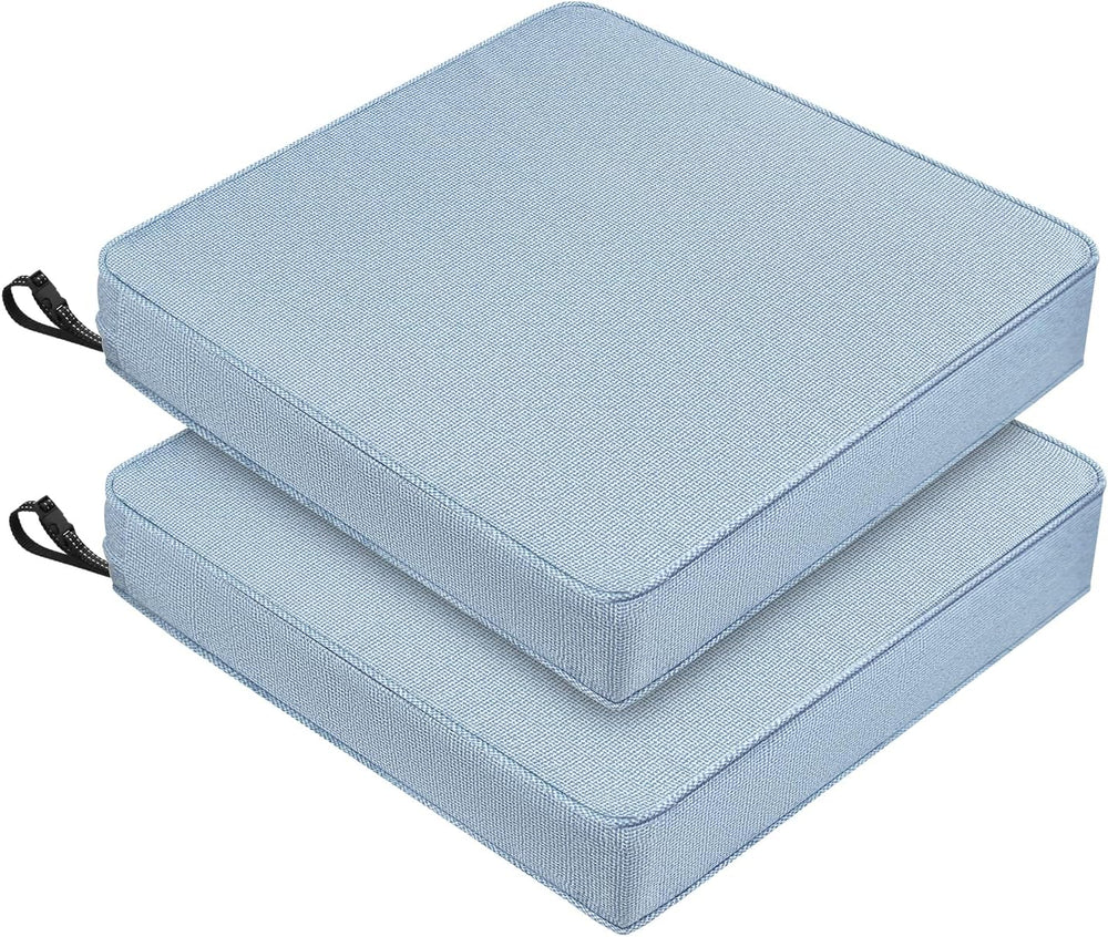 Outdoor Chair Cushions 22x22 Inch, Water Repellent Patio Seat Cushions with A...