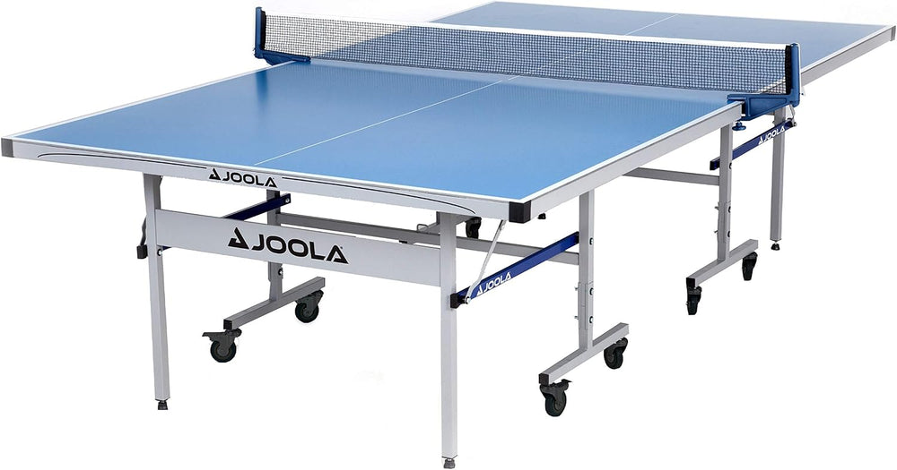 JOOLA NOVA Outdoor Ping Pong Table with Waterproof Table Tennis Net Set - Qui...