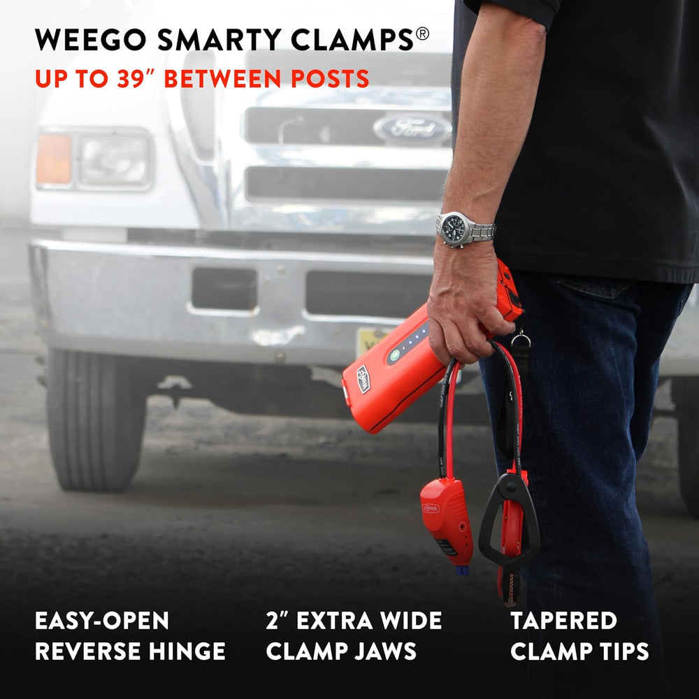 Weego 70: 2500A Self-Use 12V Lithium Car Battery Jump Starter - USA-Engineere...
