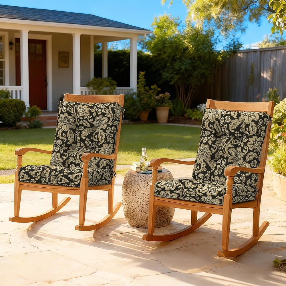 LVTXIII Outdoor Low Back Chair Cushions, Seasonal Replacement Adirondack Chai...