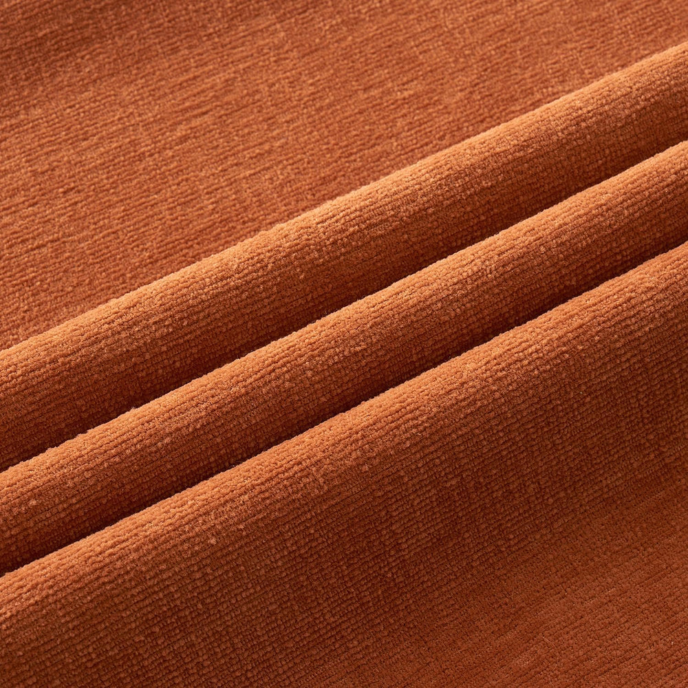 MIULEE Halloween Fall Burnt Orange Chenille Couch Pillow Covers, 20x20