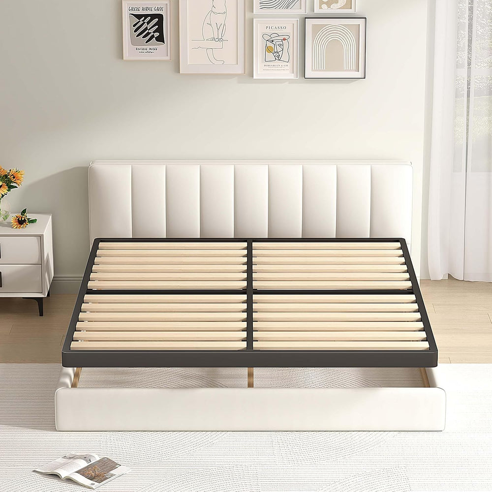 MAF Box Spring King 2 Inch with Round Corners, Bunkie Board with Wood Slats