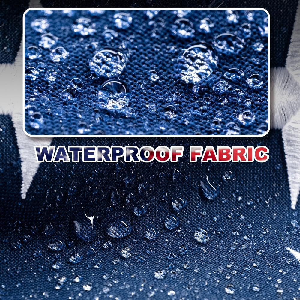 American Flag 4X6 FT TearProof Series, Heavy Duty Tough Spun Polyester USA Fl...