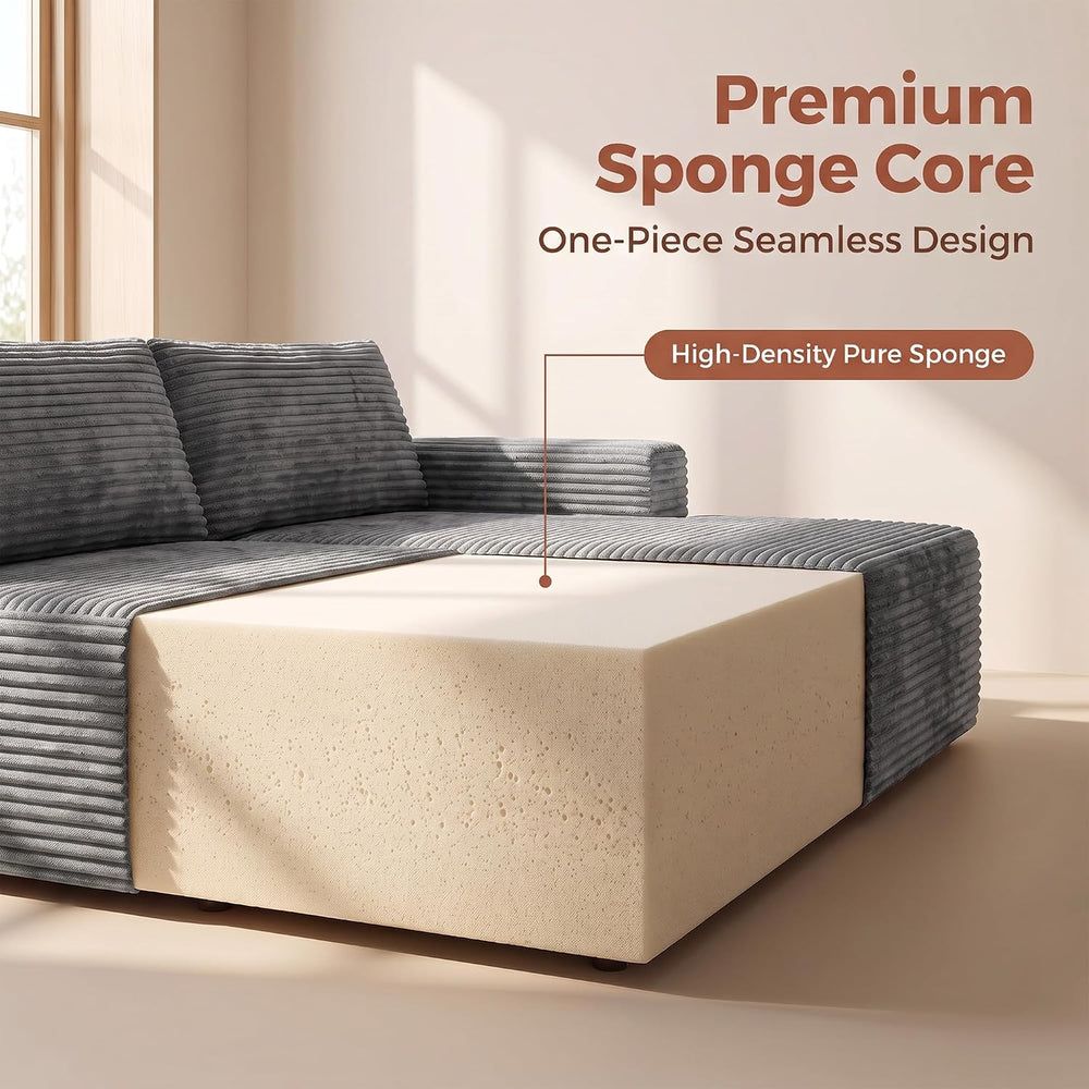 Boneless Couch Modular Sectional Sofa Cloud Couch