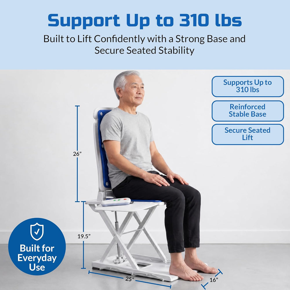 Phoenix Premium Power Chair Lift Floor Lift. Push Button Assist Helps Users u...