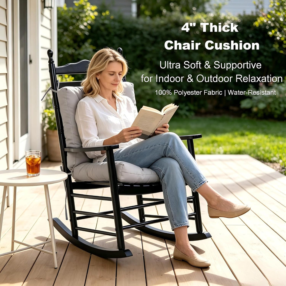 QILLOWAY Outdoor Chair Cushion for Patio Furniture, Waterproof Patio Cushions...