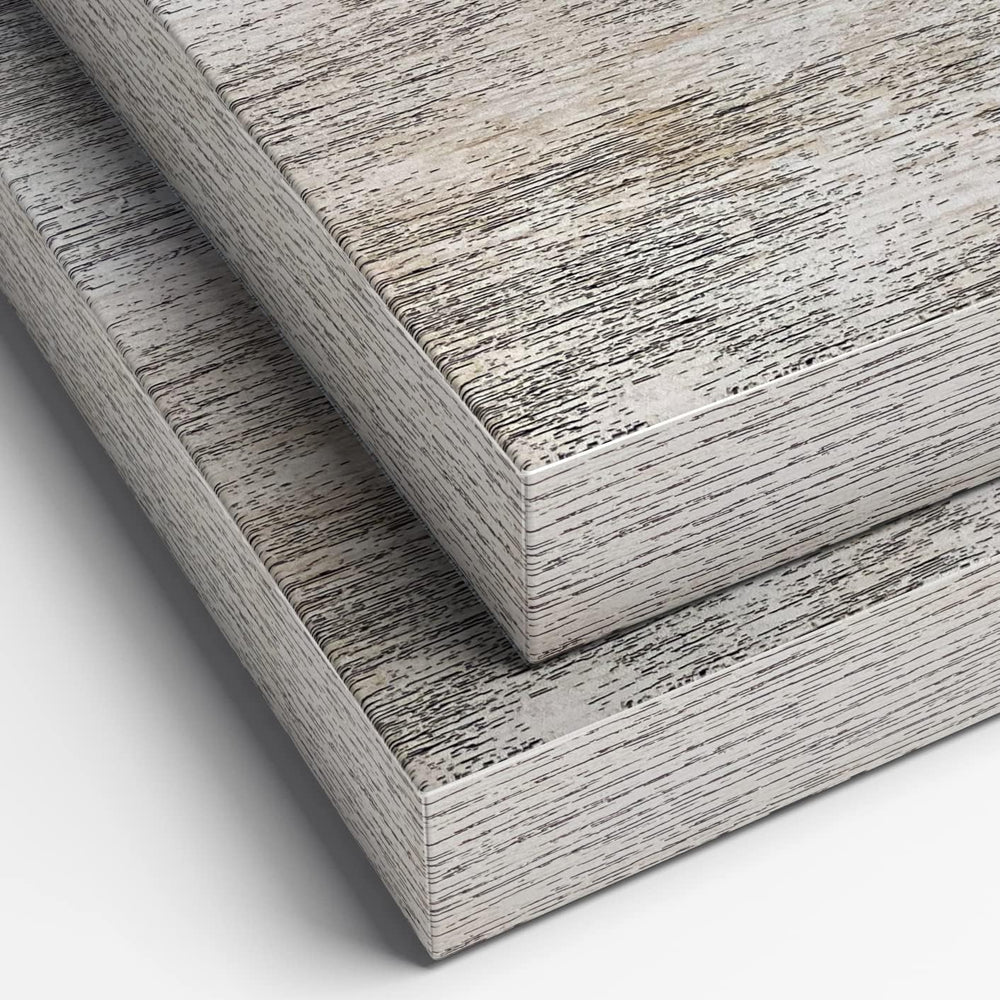 Sorbus Wood Floating Shelves for Wall (24 x 9 Inch, 2 Pack, Rustic)