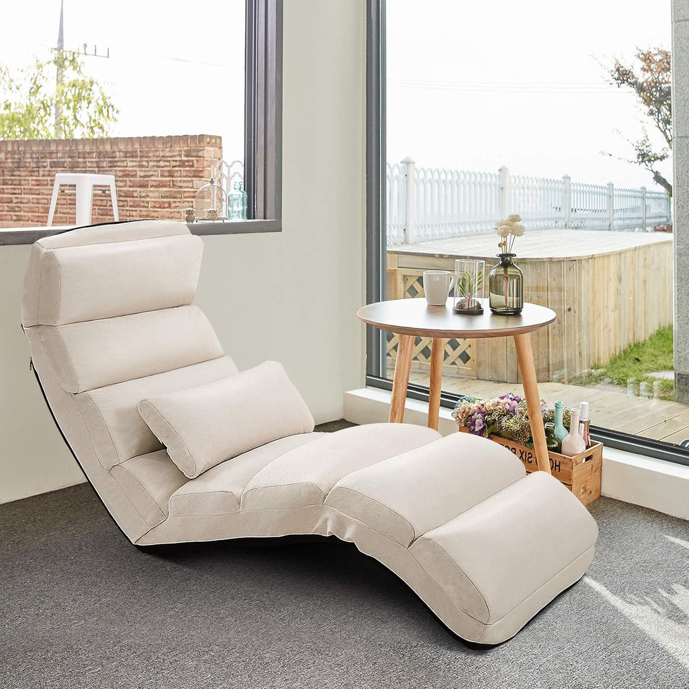 Moccha Floor Chairs for Adults, Floor Lounger with Adjustable Backrest