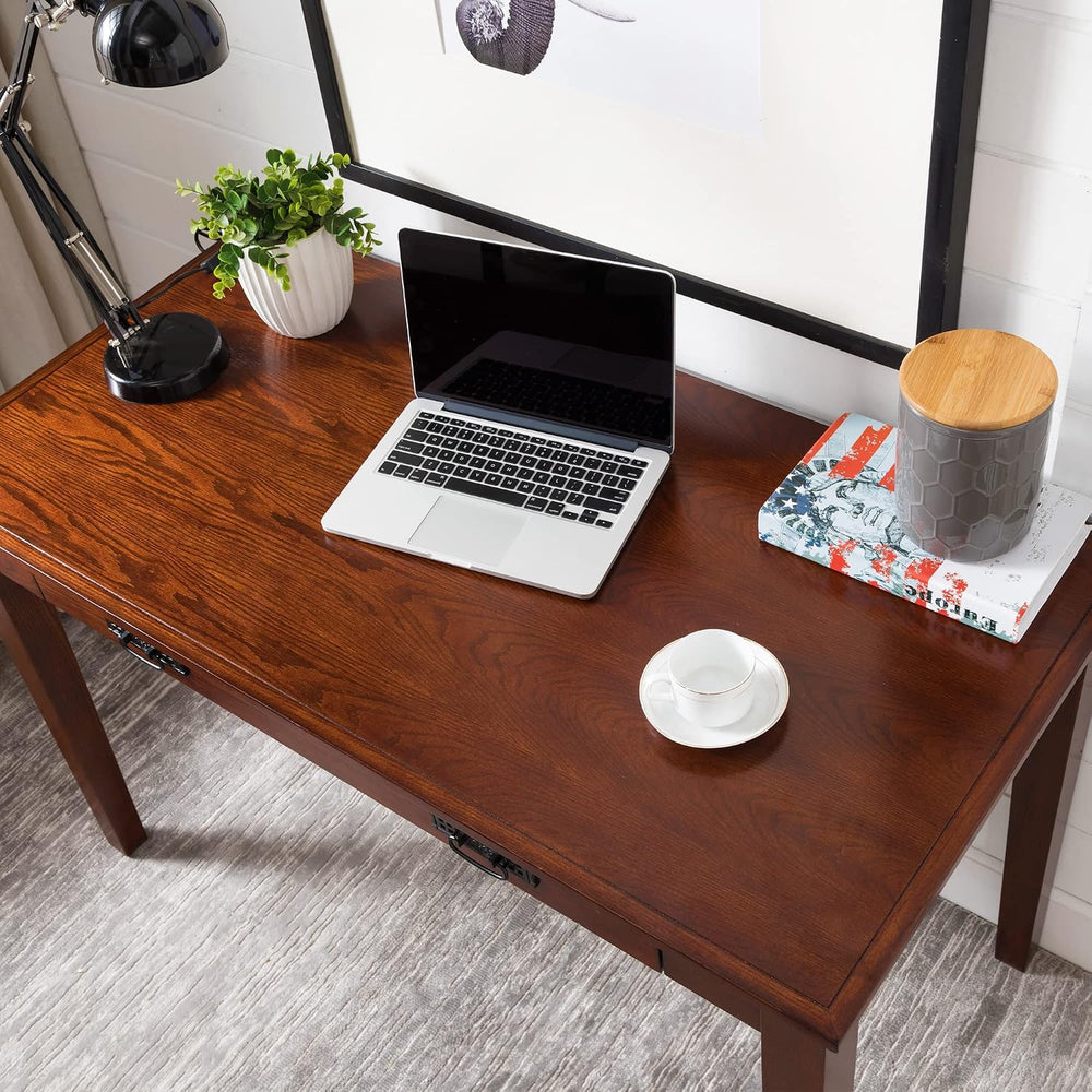 Leick Home Mission Desk, 48", Mission Oak