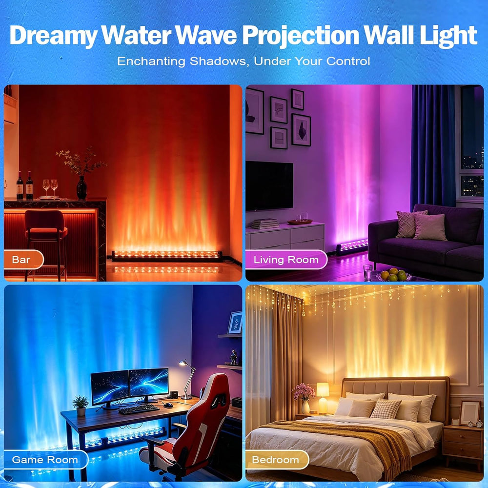 RGBW Ocean Wave Aurora Projector Lamp