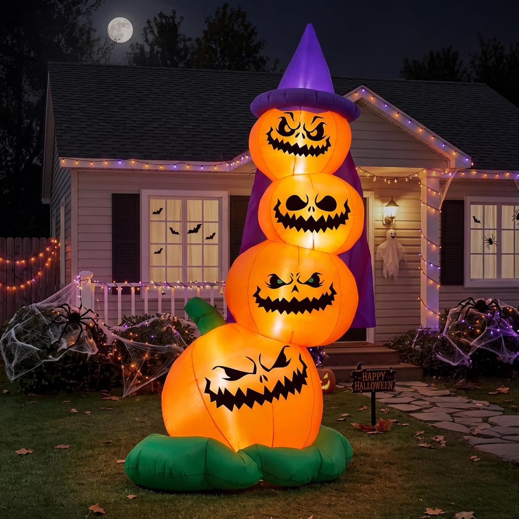Joiedomi 6 FT Halloween Inflatables Outdoor Pumpkins