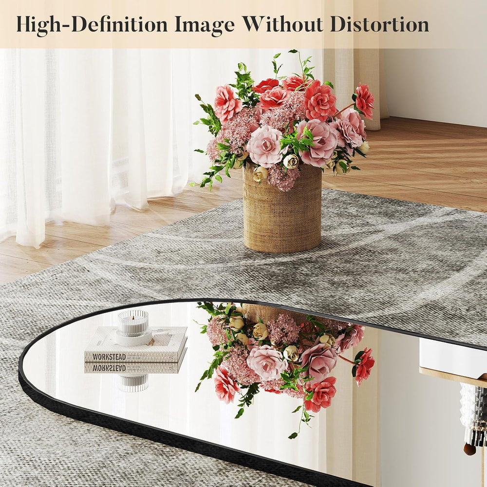 DUMOS 63"x20" Arched Full Length Floor Mirror, Full Body Mirror wit...
