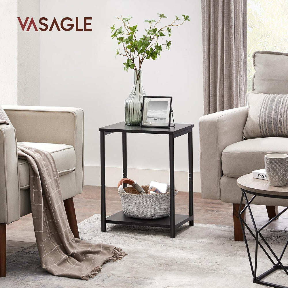 VASAGLE Side Tables Set of 2, Small End Table, Nightstand for Living Room