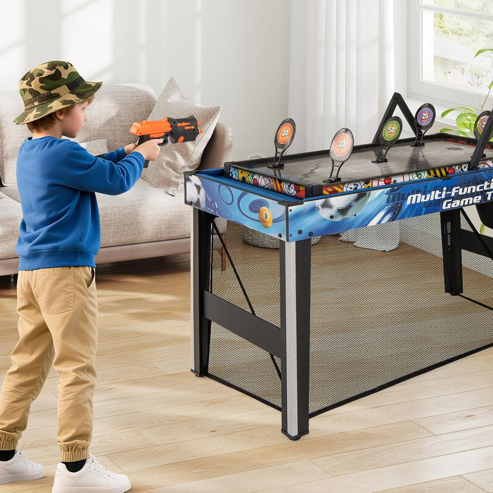 Goplus 10-in-1 Multi Game Table, 48" Combo Game Table with Billiard, Tab...