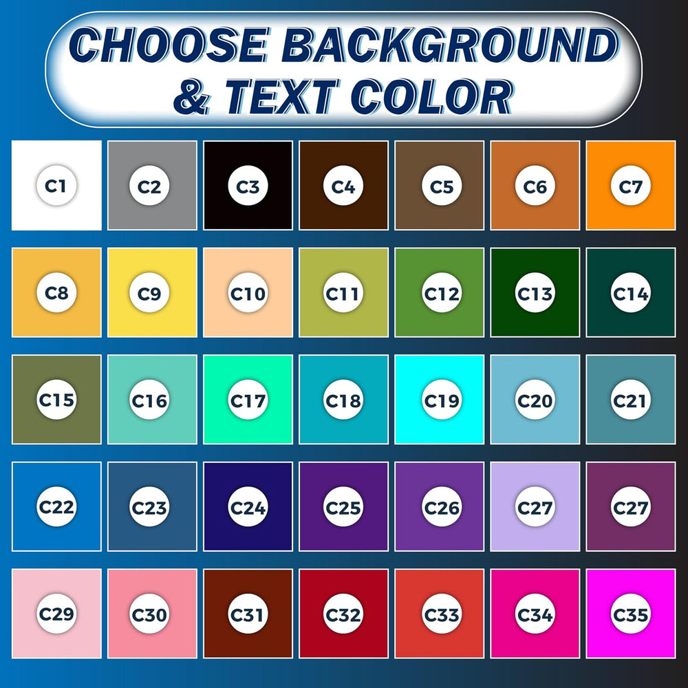 Pack of 10, Custom Yard Sign - Upload Your Design, 3 Sizes, 35 Backgrounds, 2...