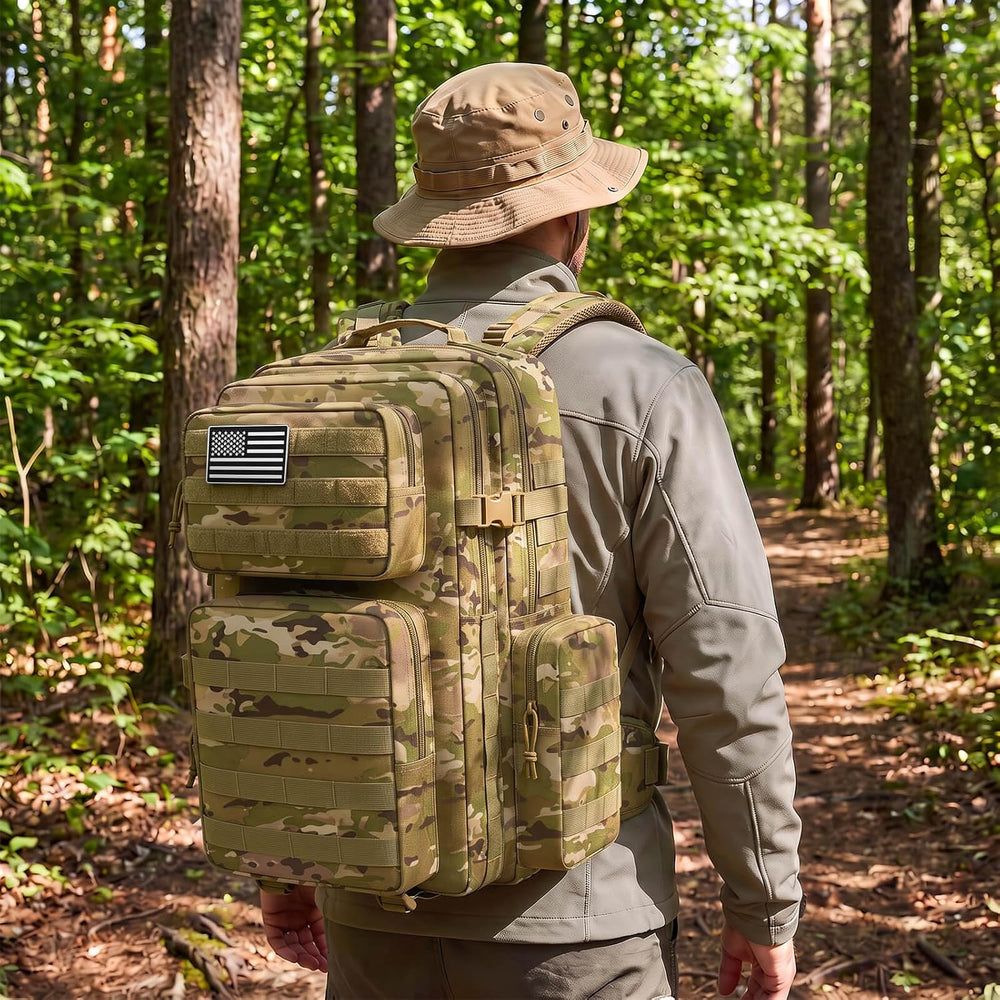 TILYMOL 55L Military Tactical Backpack for Men & Women, Large Assault Pack