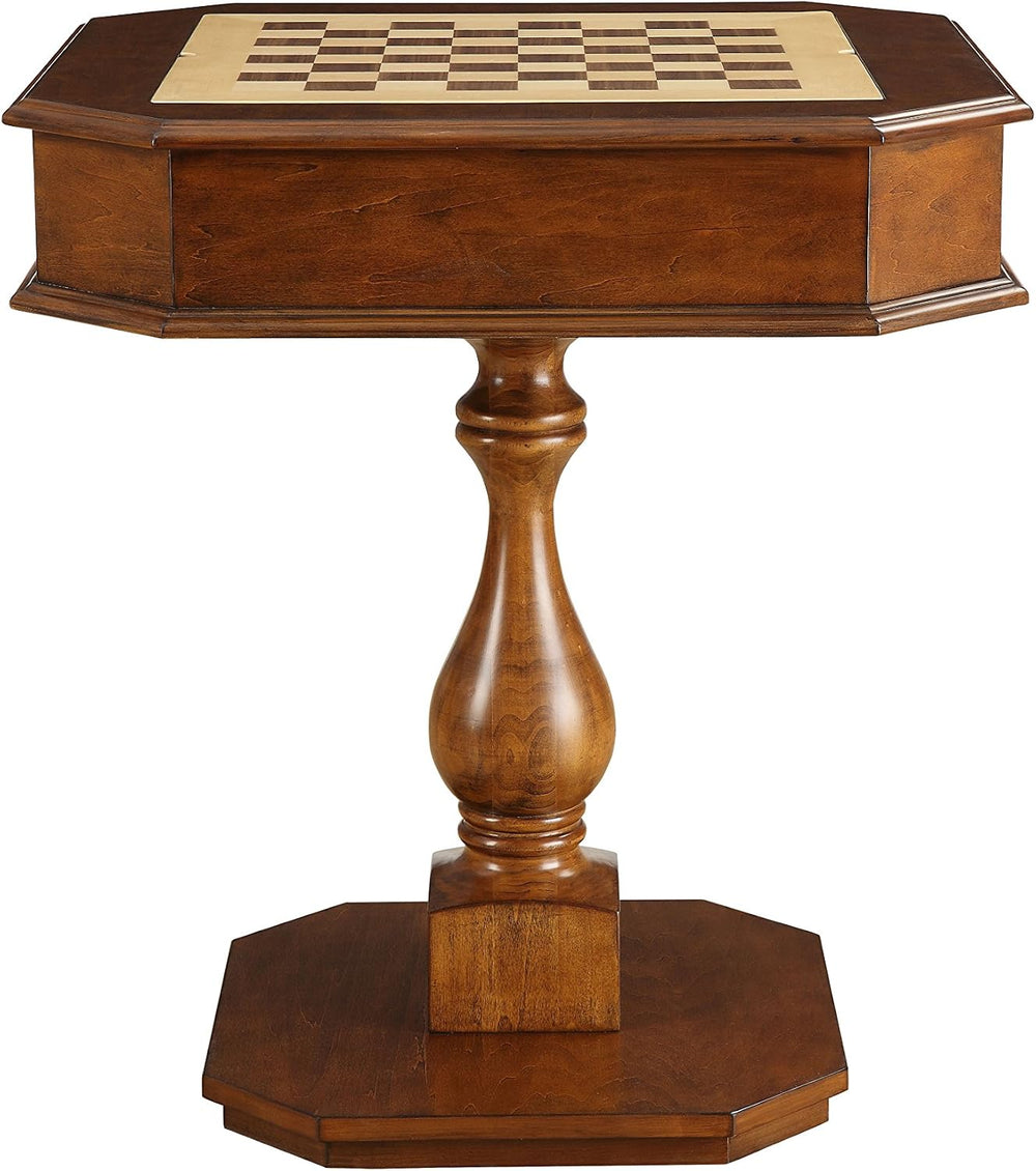 Reversible Chess Checker Game Table w/Game Tray (Chess Fingures Not Included)...
