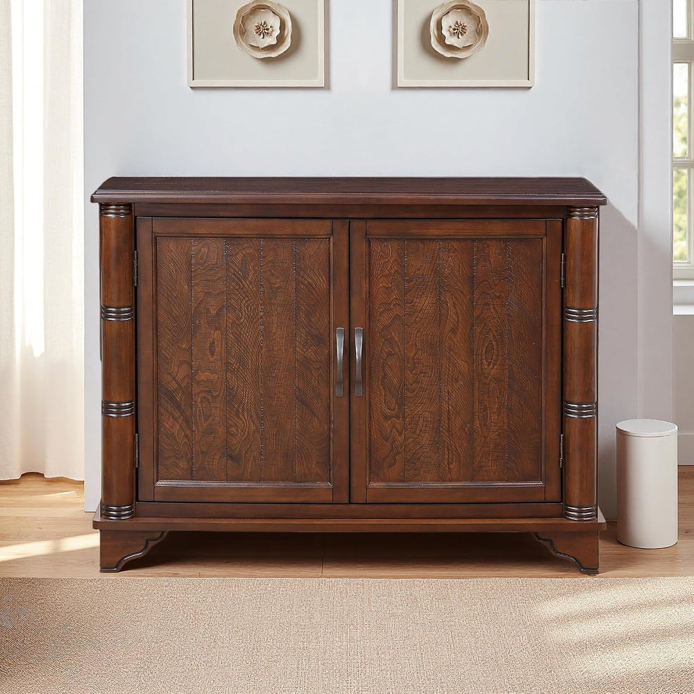 LKTART 40" Vintage Sideboard Buffet Storage Cabinet, Accent Storage Cabi...