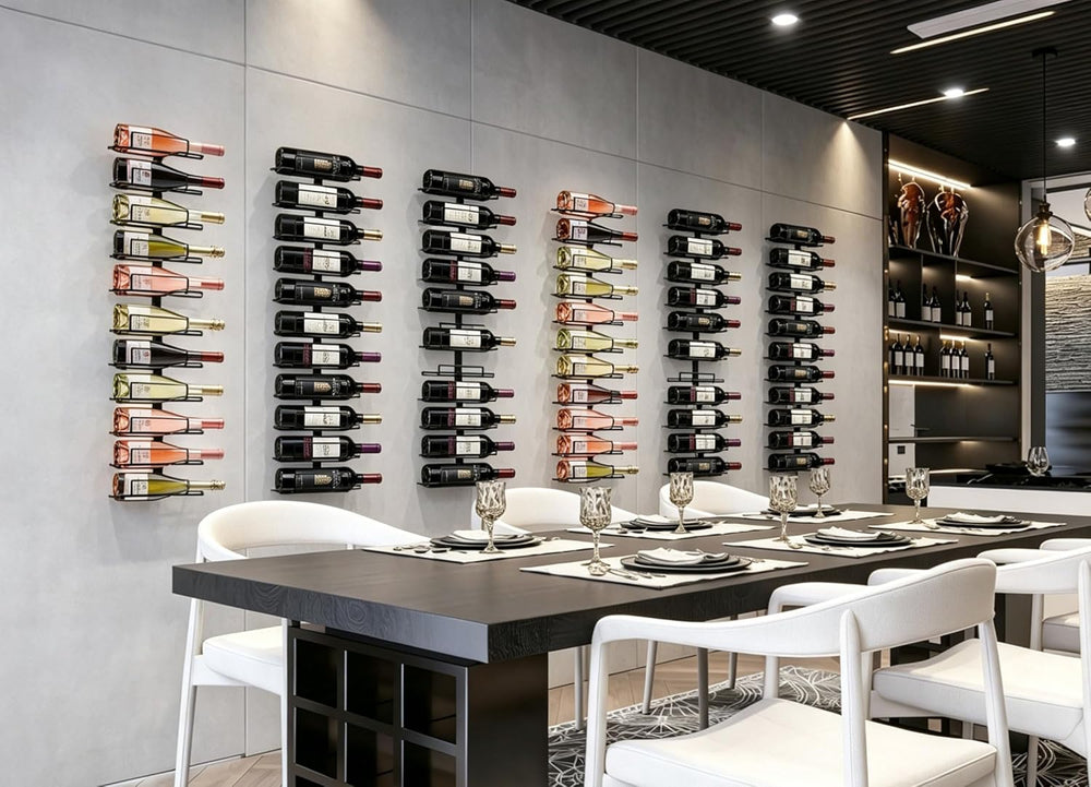 12 Bottles Wall Mount Wine Rack
