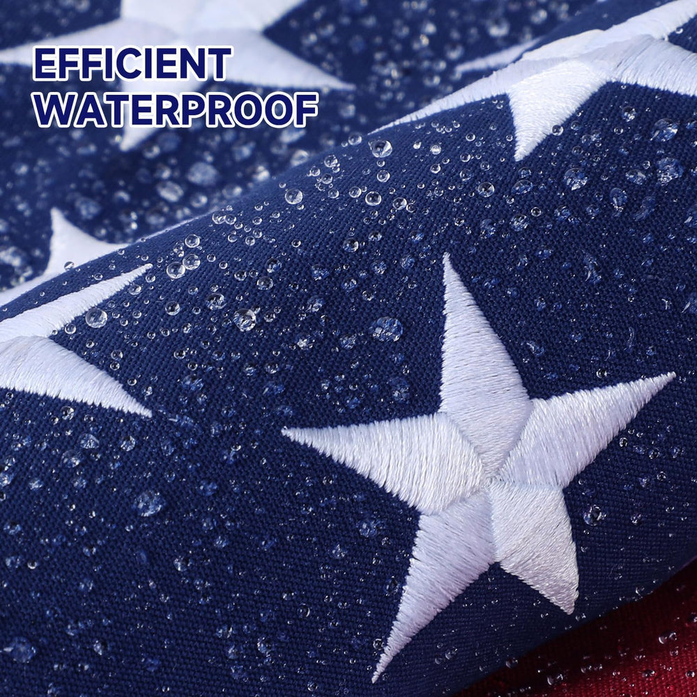 American Flag for Outside 4x6 Ft Upgraded Thickened Spun Polyester Series Fad...