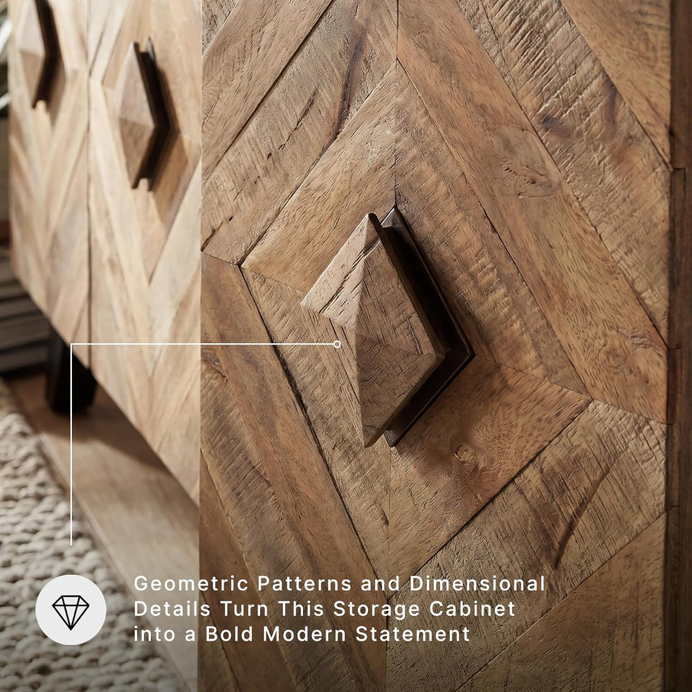 Signature Design by Ashley 72" Sideboard Accent Cabinet with Doors