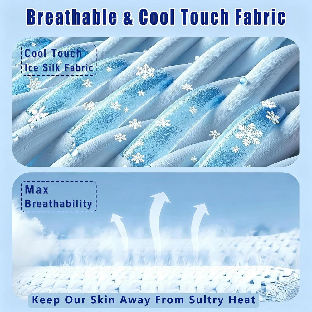 Cooling Neck Pillow for Recliner, Breathable Adjustable Non-Slip Headrest Cus...