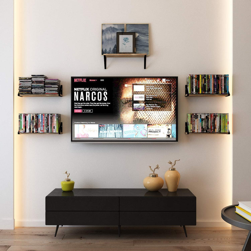 Wallniture Ponza 17'' x 4.5'' Floating Wall Shelf Bathroom, S...