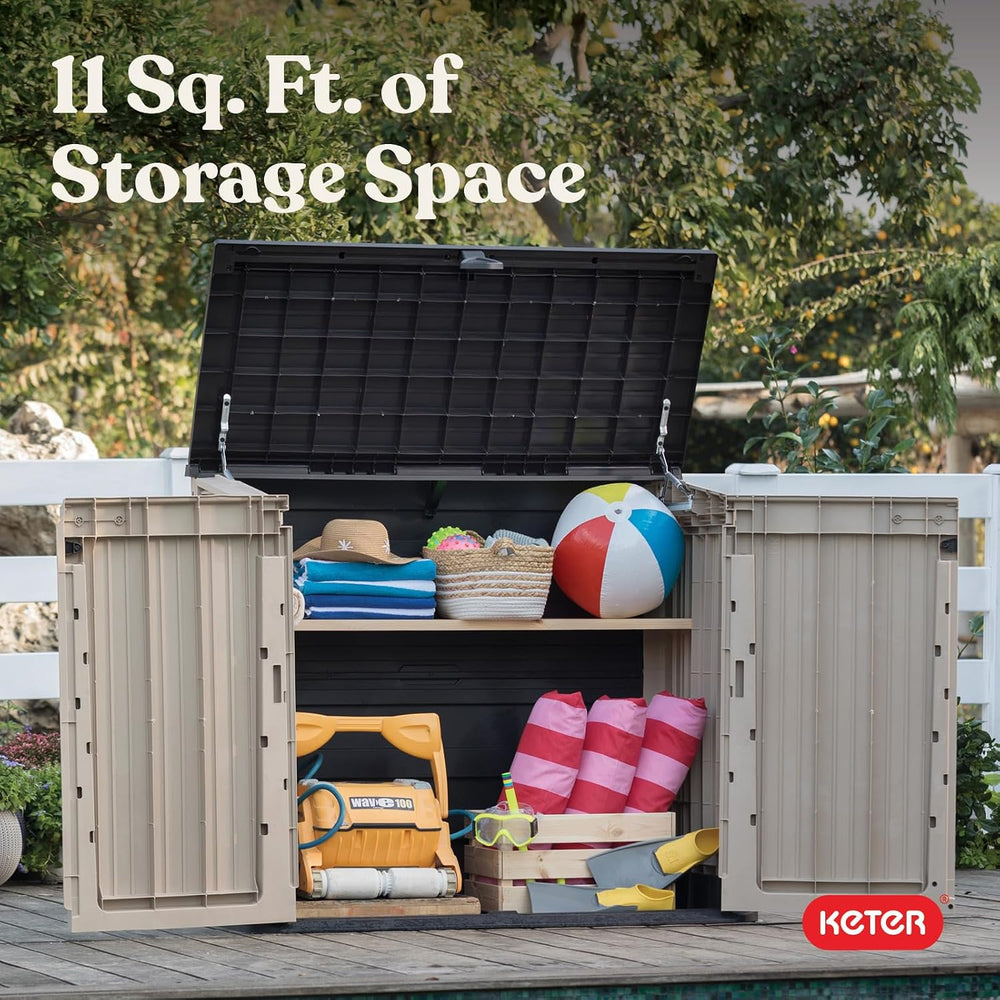 Keter Store-It-Out Midi Outdoor Resin Storage Shed