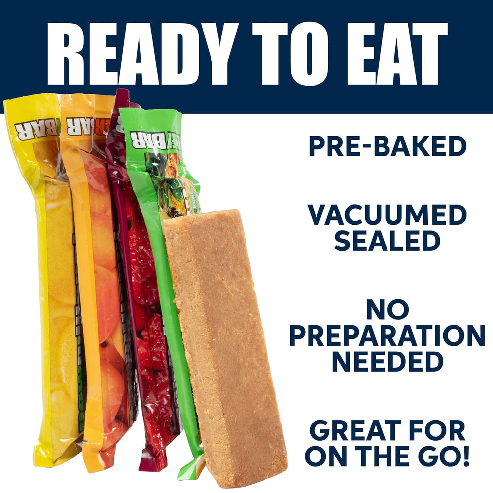 SOS Food Lab Millennium Emergency Food Bars — 9 Bars, 9 Assorted Flavors | 3,...