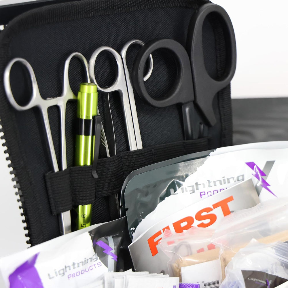 Lightning X Value Compact Medic First Responder EMS/EMT Stocked Trauma Bag w/...