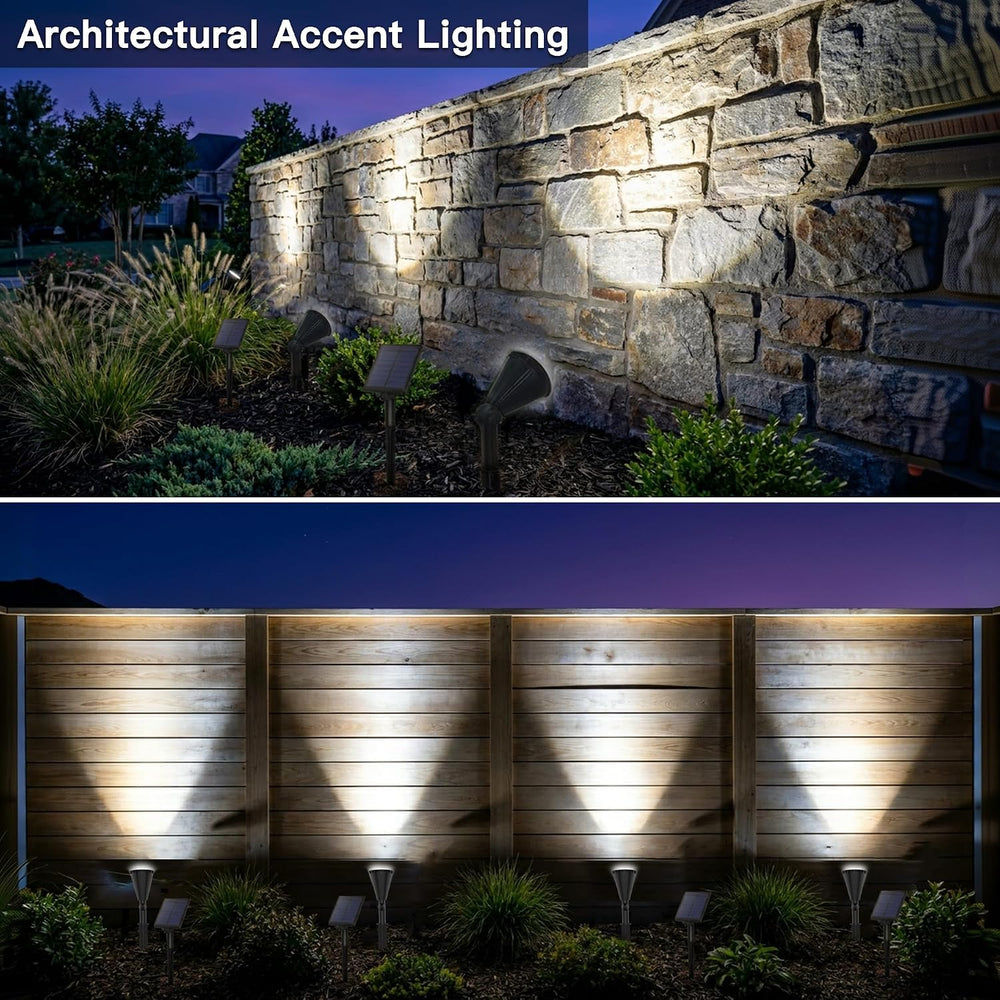 Solar Spot Lights Outdoor, Solar Lights for Yard, Solar Light for Flag