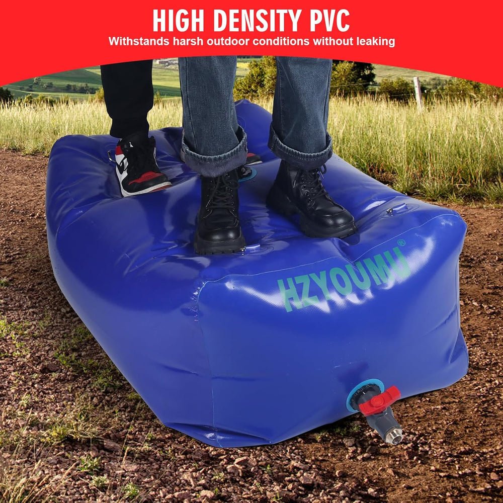 500L/130 Gal Water Storage Bladder for Outdoor Water Storage