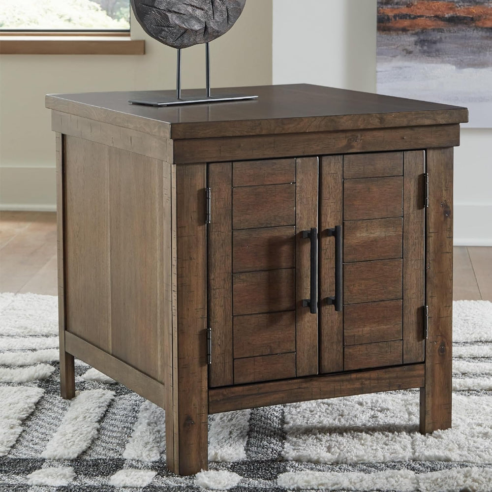 Signature Design by Ashley Moriville End Table, Brown Side Table