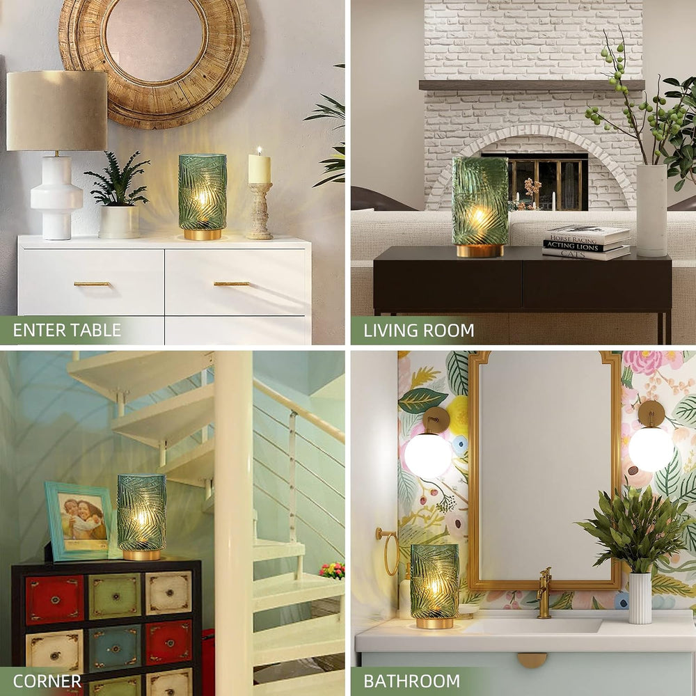 MJ PREMIER Battery Operated Lamp with Timer, Cordless Table Lamp Decorative