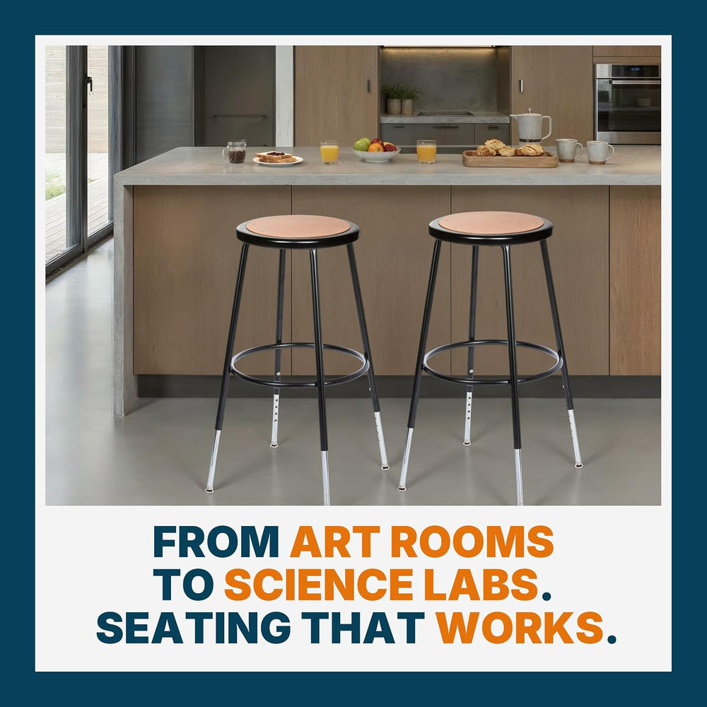 OEF Furnishings OEF6224H-10/2 Preassembled Height-Adjustable Commercial Steel...