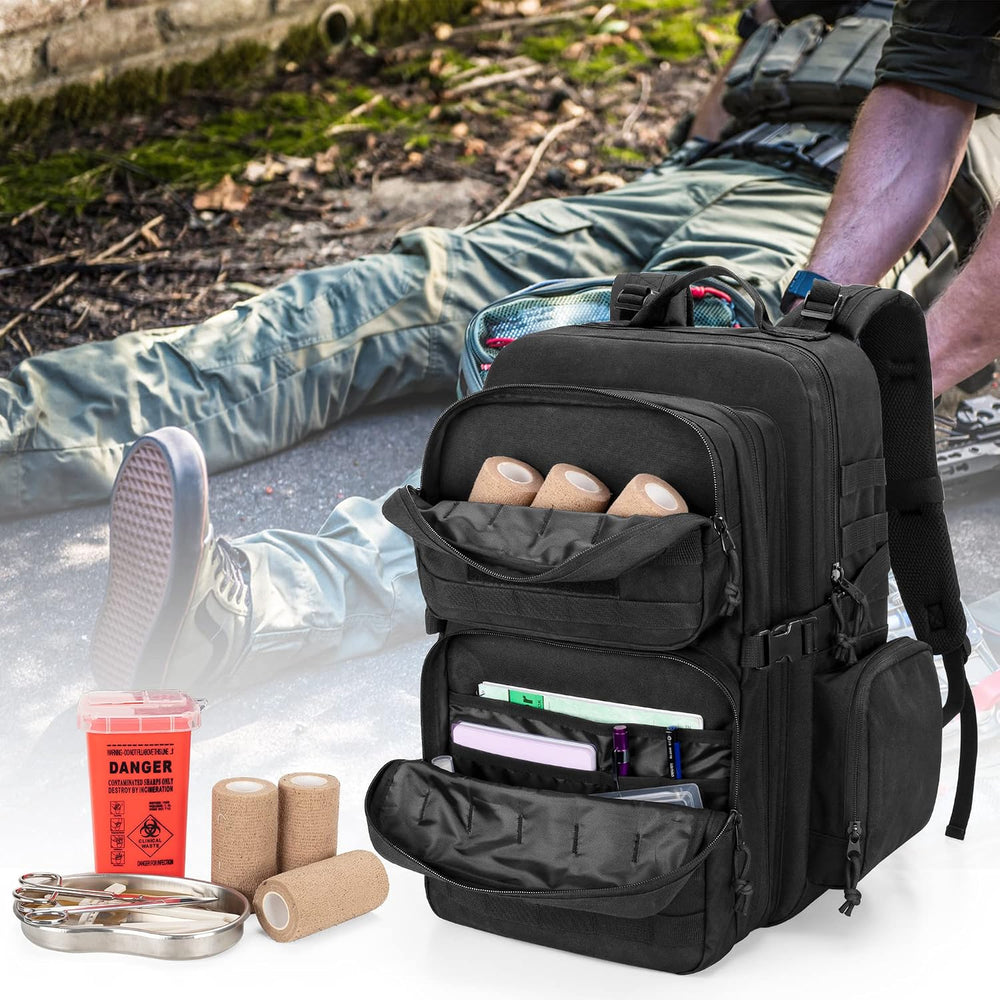 Damero First Aid Trauma Backpack, Molle Assault Pack Tactical Backpack